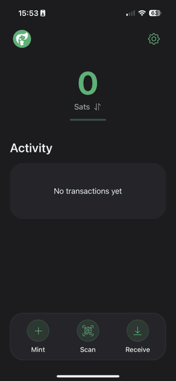 The eNuts iOS wallet